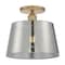 Nuvo Fixture, Semi Flush, 1-Lght, Incandescent, 100W, 120V, A19, Medium Bse, Length: 10 60/7324 - alternate 3